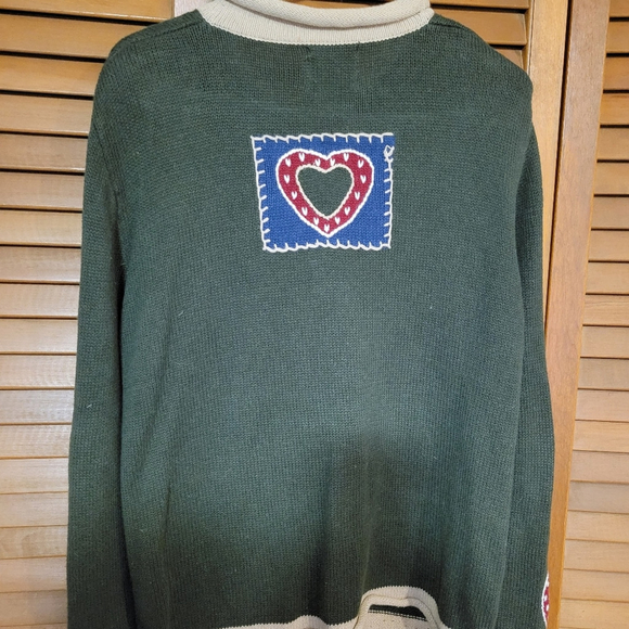 Christopher & Banks Christmas Sweater Cardigan Womens L - Picture 8 of 8